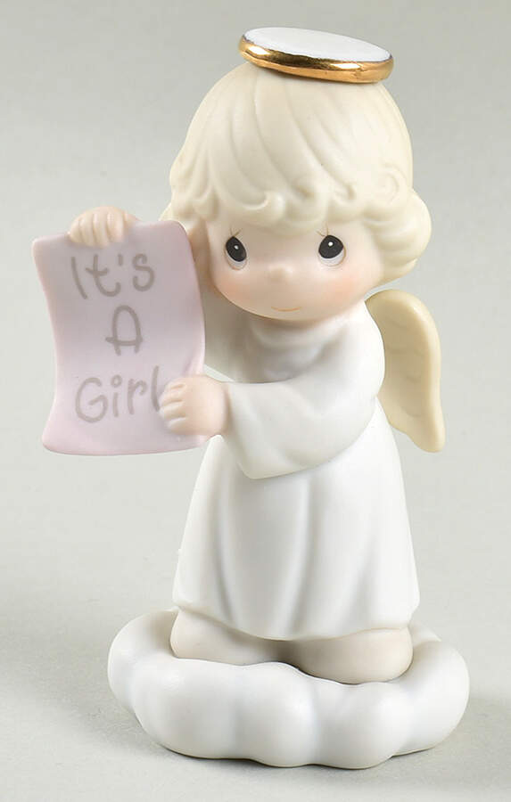 It's a Girl-Growing in Grace Ship-It's A Girl - Ship Trademark, No Box by Precious Moments-1