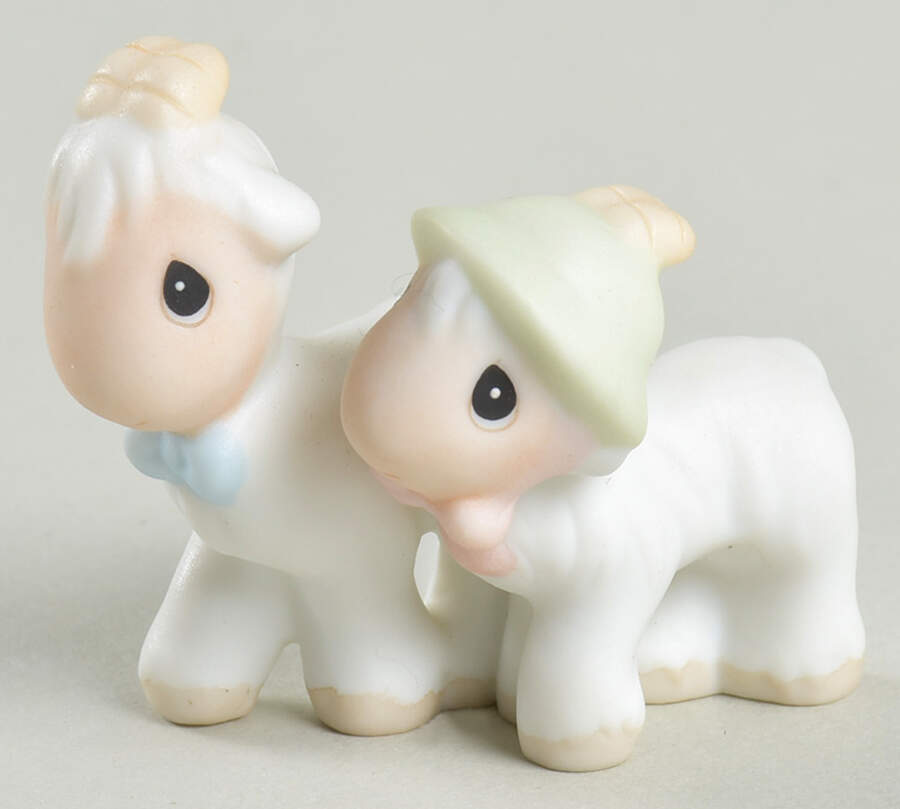 I'd Goat Anywhere with You-Two By Two Ship-I'd Goat Anywhere With You - Ship Trademark, No Box by Precious Moments-1