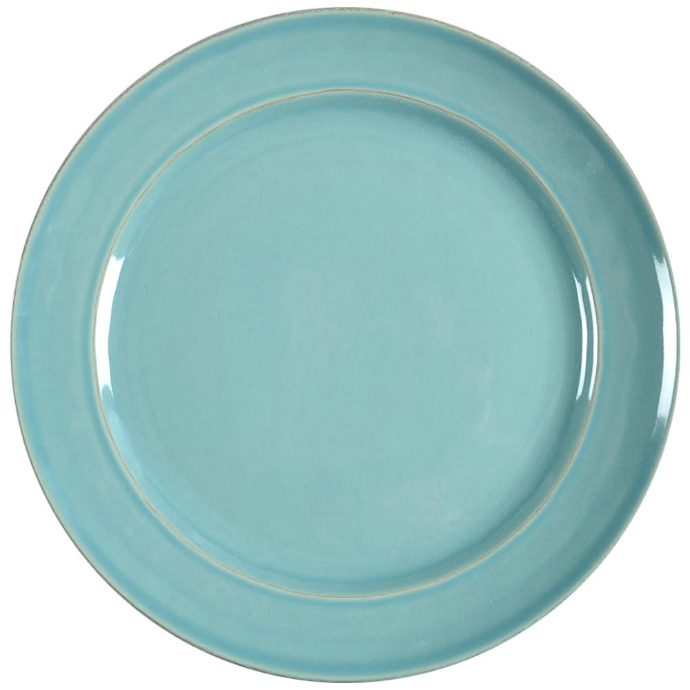 Cambria Turquoise Dinner Plate by Pottery Barn China-1