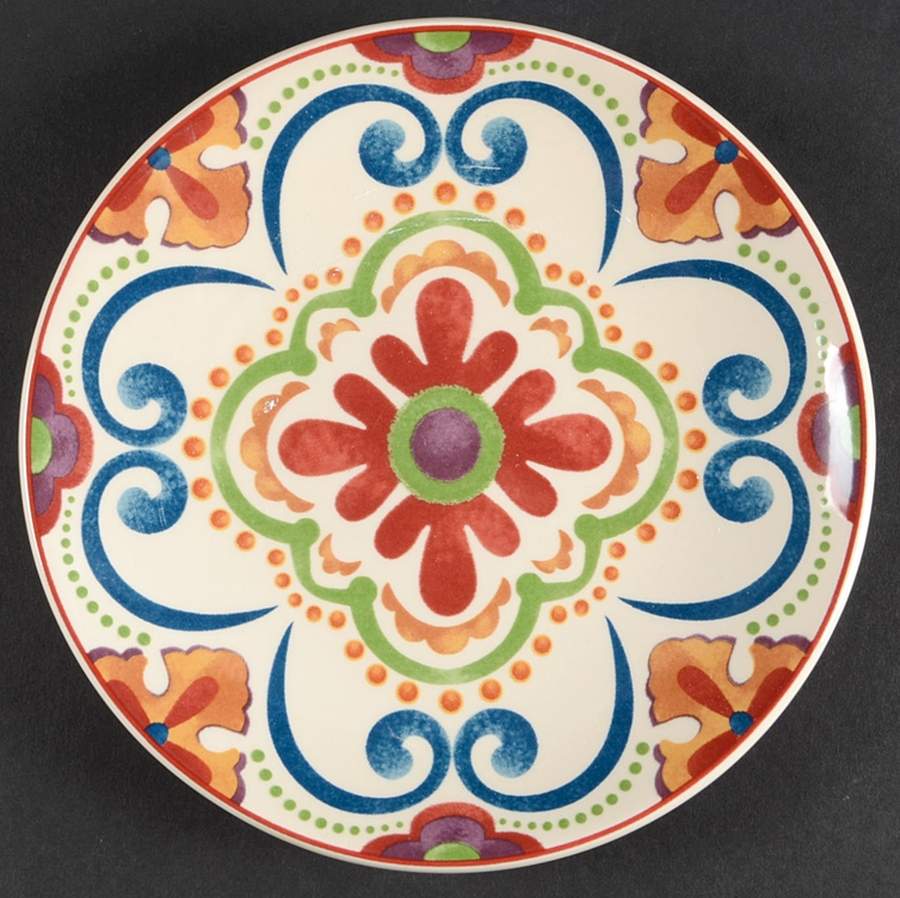 Global Medallion Appetizer Plate by Pier 1-1