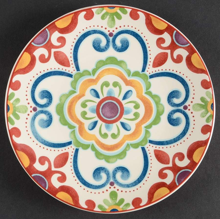 Global Medallion Appetizer Plate by Pier 1-1