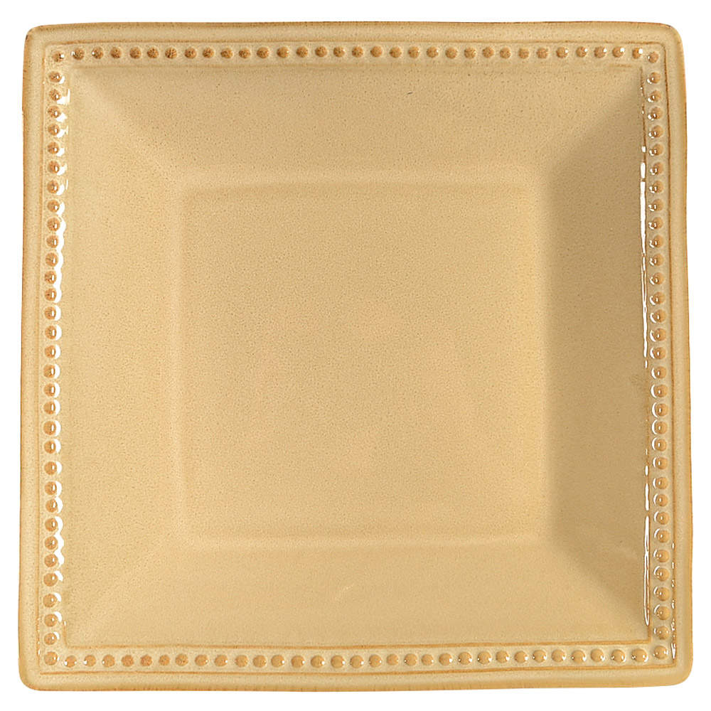 Spice Route Sesame Square Salad Plate by Pier 1-1