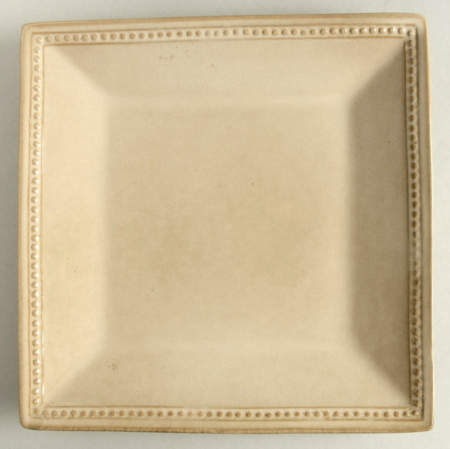 Spice Route Sesame Square Dinner Plate by Pier 1-1