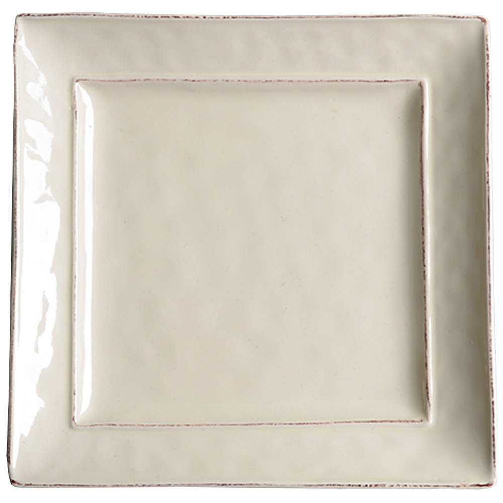 Martillo Creme Brulee Square Salad Plate by Pier 1-1