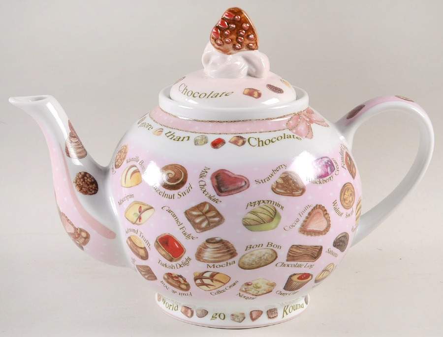 Chocolates Teapot & Lid by Cardew Design-1