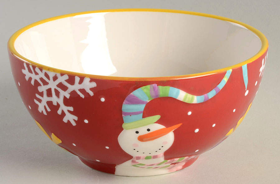 Jolly Holiday Soup/Cereal Bowl by Pier 1-1