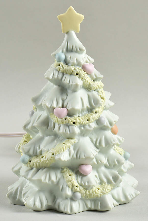 Sugar Town Tree Heart-Sugar Town Tree-Lighted - Heart Trademark With Box by Precious Moments-1