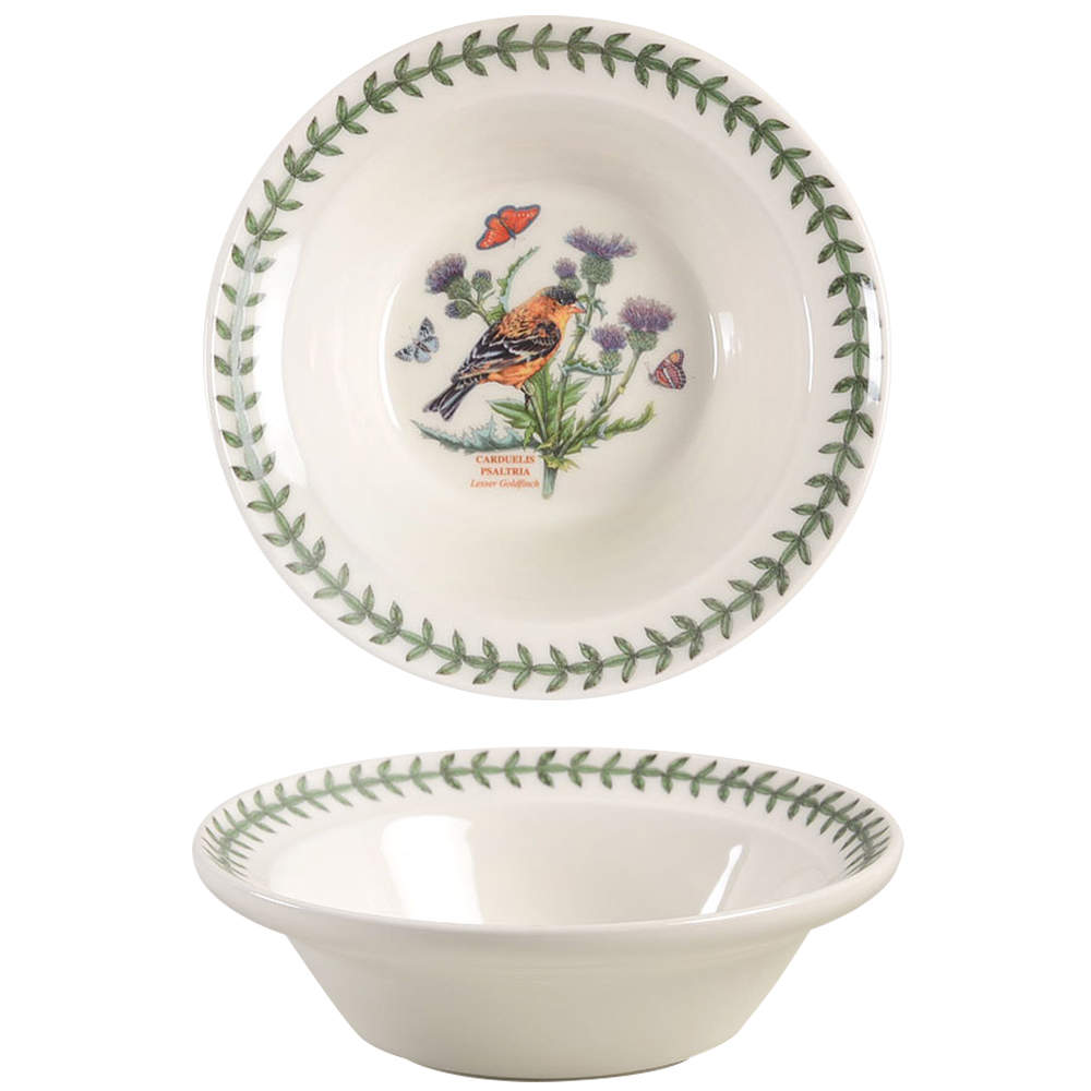 Botanic Garden Birds Rim Cereal/Oatmeal Bowl by Portmeirion-1