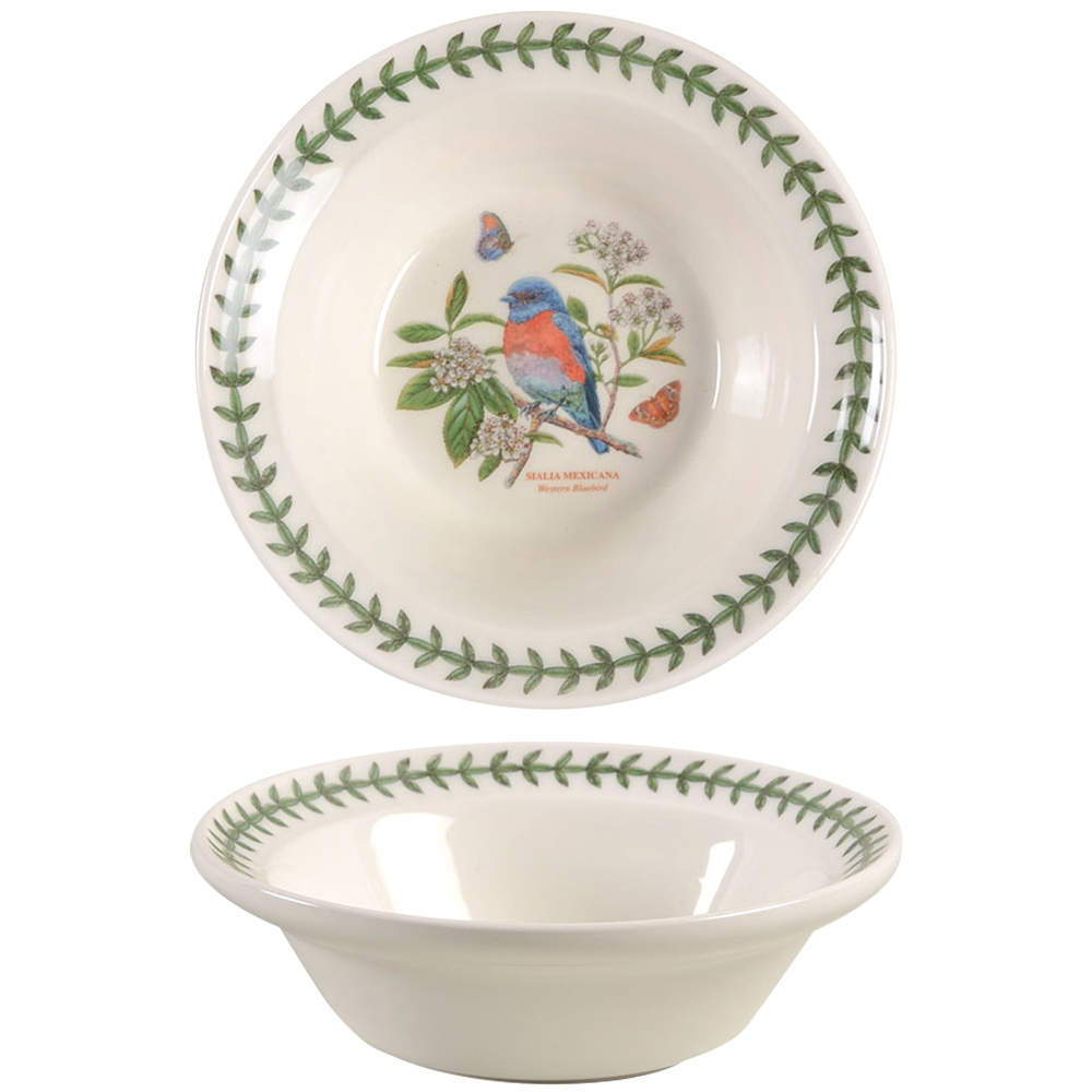 Botanic Garden Birds Rim Cereal/Oatmeal Bowl by Portmeirion-1