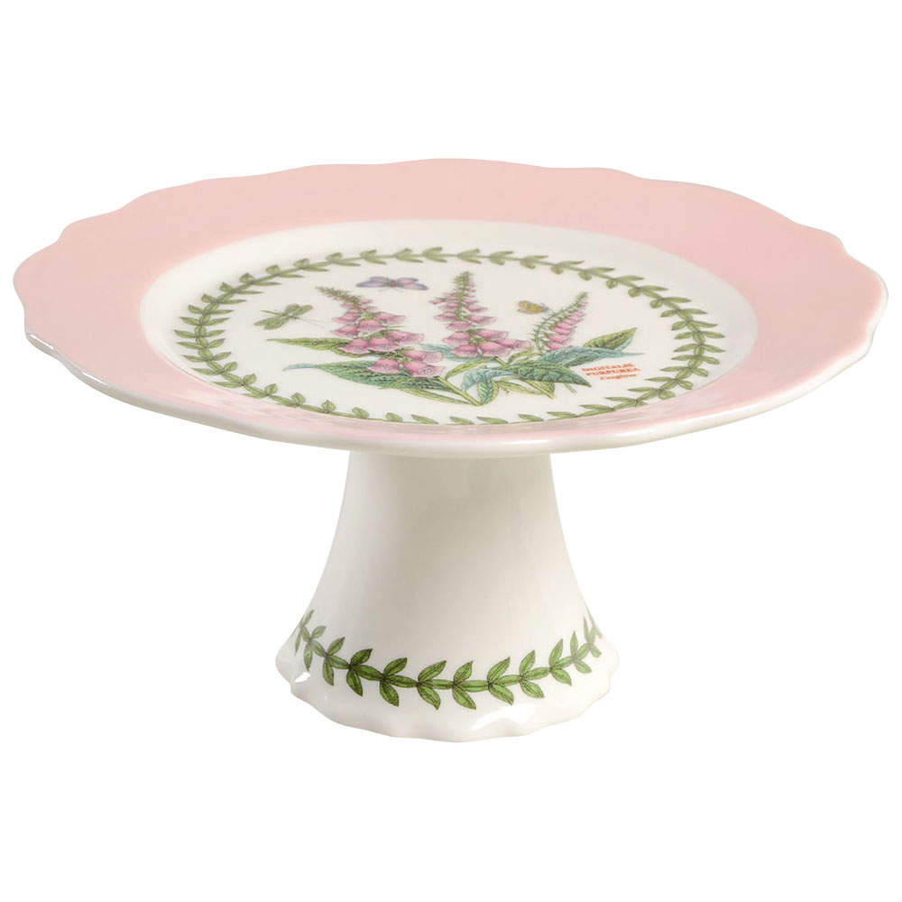 Botanic Garden Terrace 6" Diameter Pedestal Cake Stand by Portmeirion-1