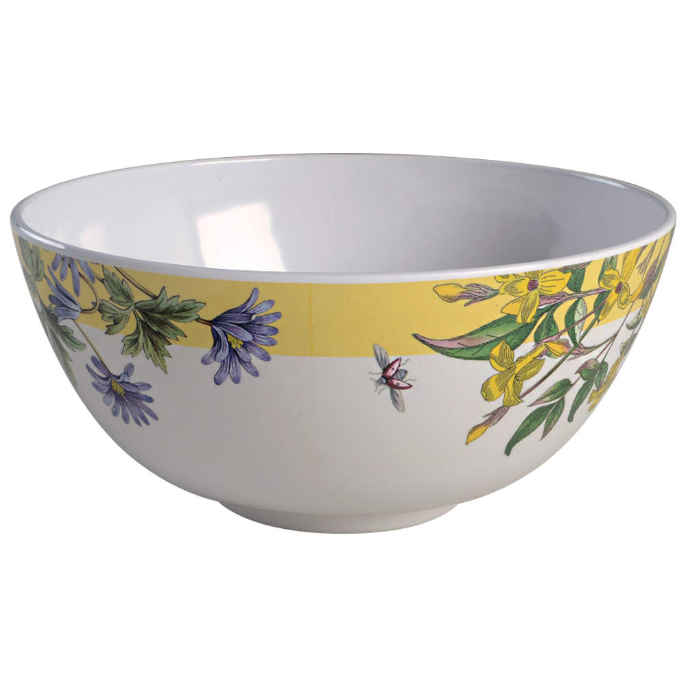 Botanic Garden Terrace 11" Large Melamine Salad Serving Bowl by Portmeirion-1