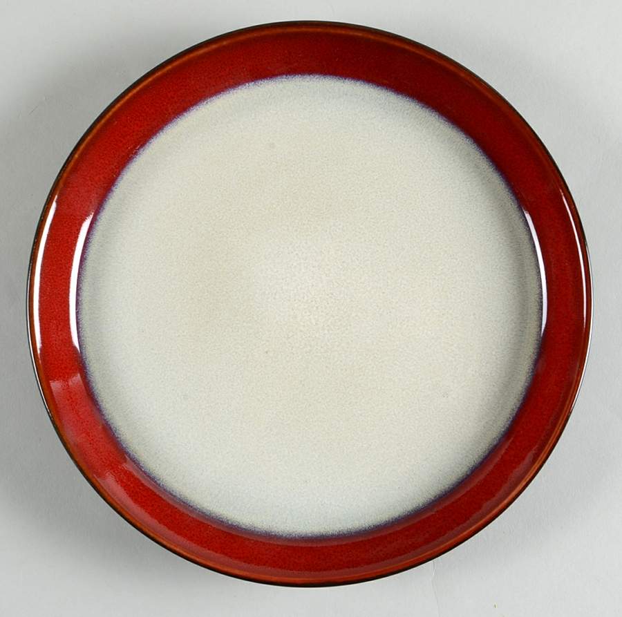 Aria Red Salad Plate by Pfaltzgraff-1