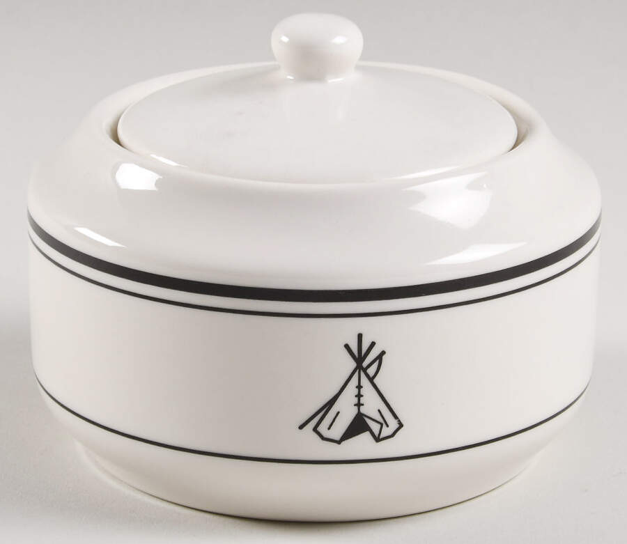 Grand Lodge Sugar Bowl & Lid by Pendleton-1