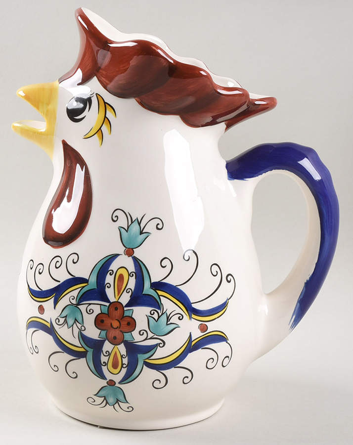 San Marino Rooster Pitcher by Pier 1-1