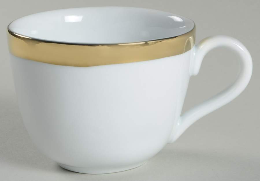Caroline Gold Flat Cup by Pottery Barn China-1