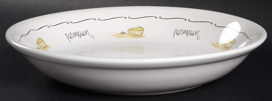 Ingredients Pasta Set 9" Individual Pasta Bowl by Pottery Barn China-1