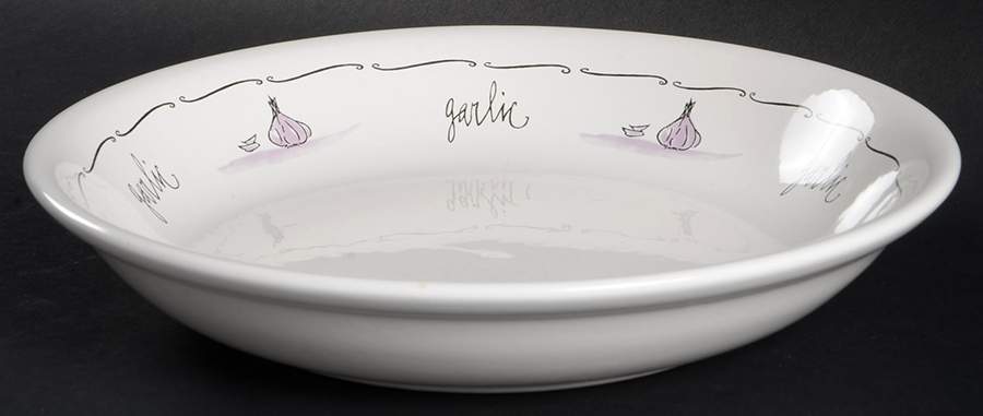 Ingredients Pasta Set 9" Individual Pasta Bowl by Pottery Barn China-1
