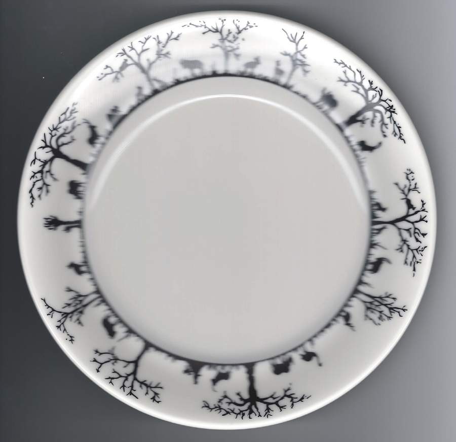 PAX1 Dinner Plate by Patra-1