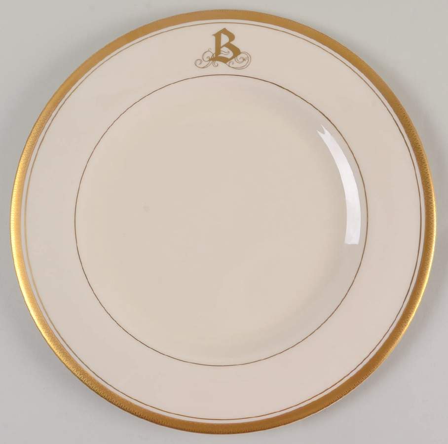 Palace Monogram Service Plate (Charger) by Pickard-1