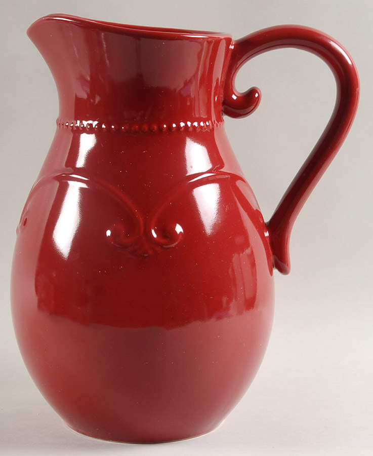 Pavillion Berry Red 130 Oz Pitcher by Princess House-1