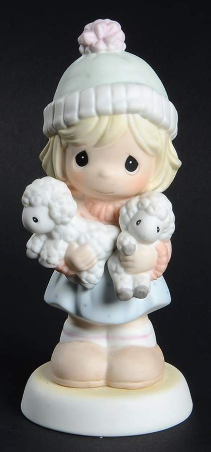 Merry Christmas Two Ewe Bread-Merry Christmas Two Ewe - No Box-Bread Mark by Precious Moments-1