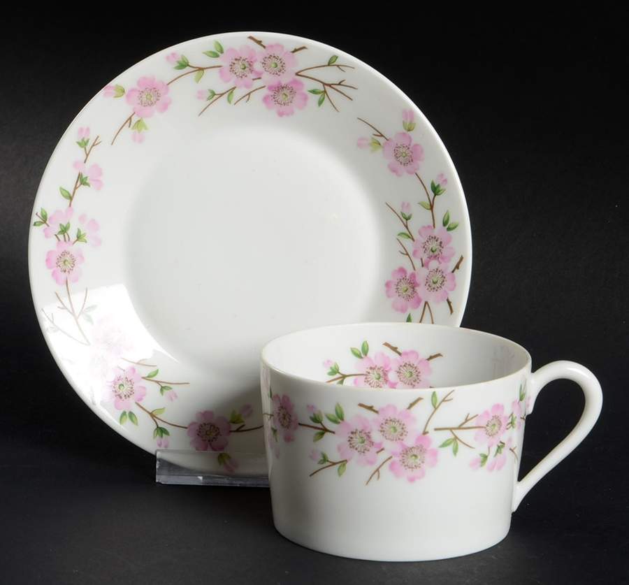 PDP30 Flat Cup & Saucer Set by Porcelaine De Paris-1
