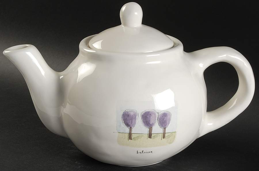 Tea Garden Teapot & Lid by Pottery Barn China-1