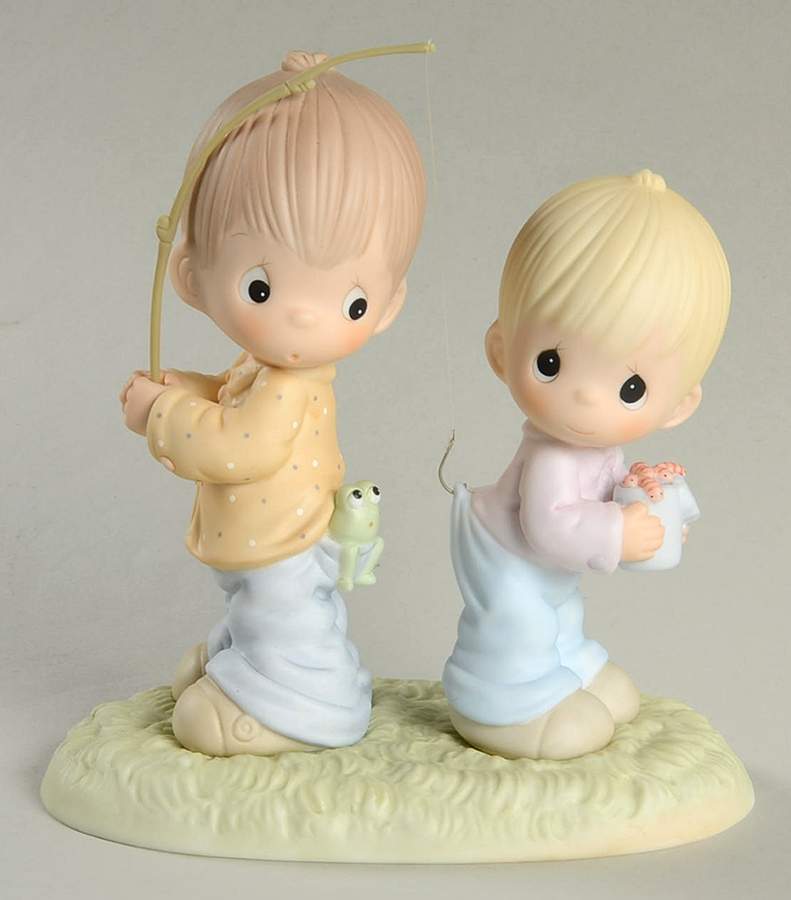 I Will Make You Fishers of Men Cross In Heart-I Will Make You Fishers  - Cross In Heart Mark, No Box by Precious Moments-1