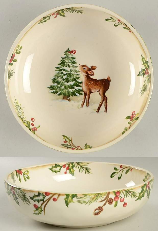 Winter's Wonder Individual Accent Dinner Bowl by Pier 1-1