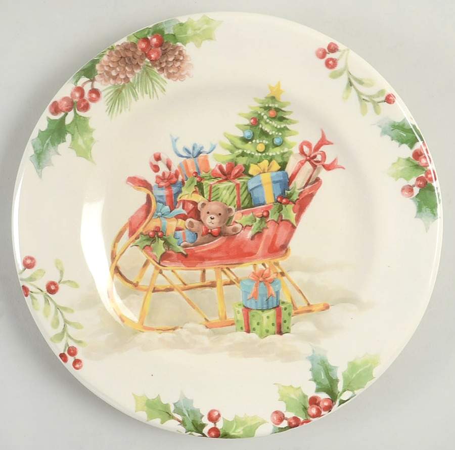 Winter's Wonder Accent Salad Plate by Pier 1-1