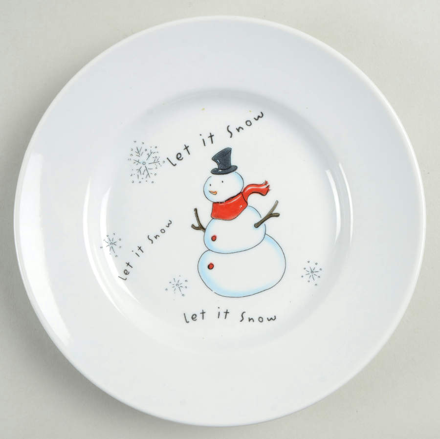 Holiday Cheer Salad Plate by Pottery Barn China-1