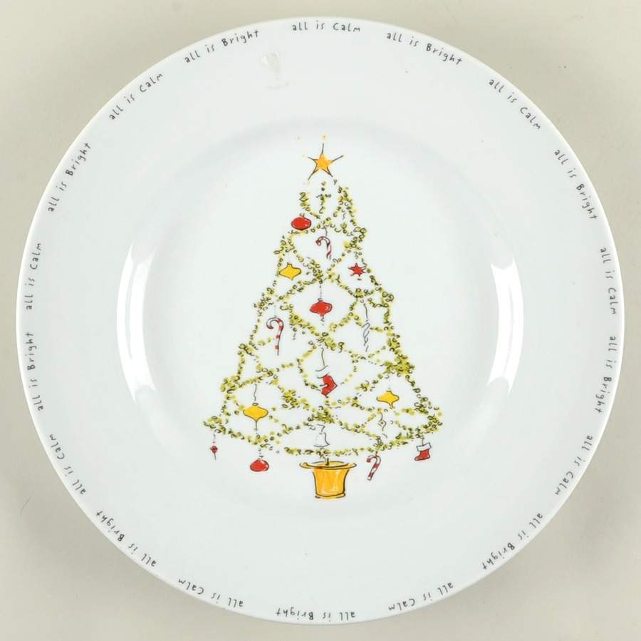 Holiday Cheer 16" Chop Plate (Round Platter) by Pottery Barn China-1