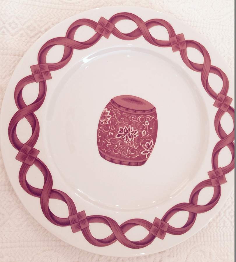 Nicobar Dinner Plate by Pierre Frey (Patrick Frey)-1