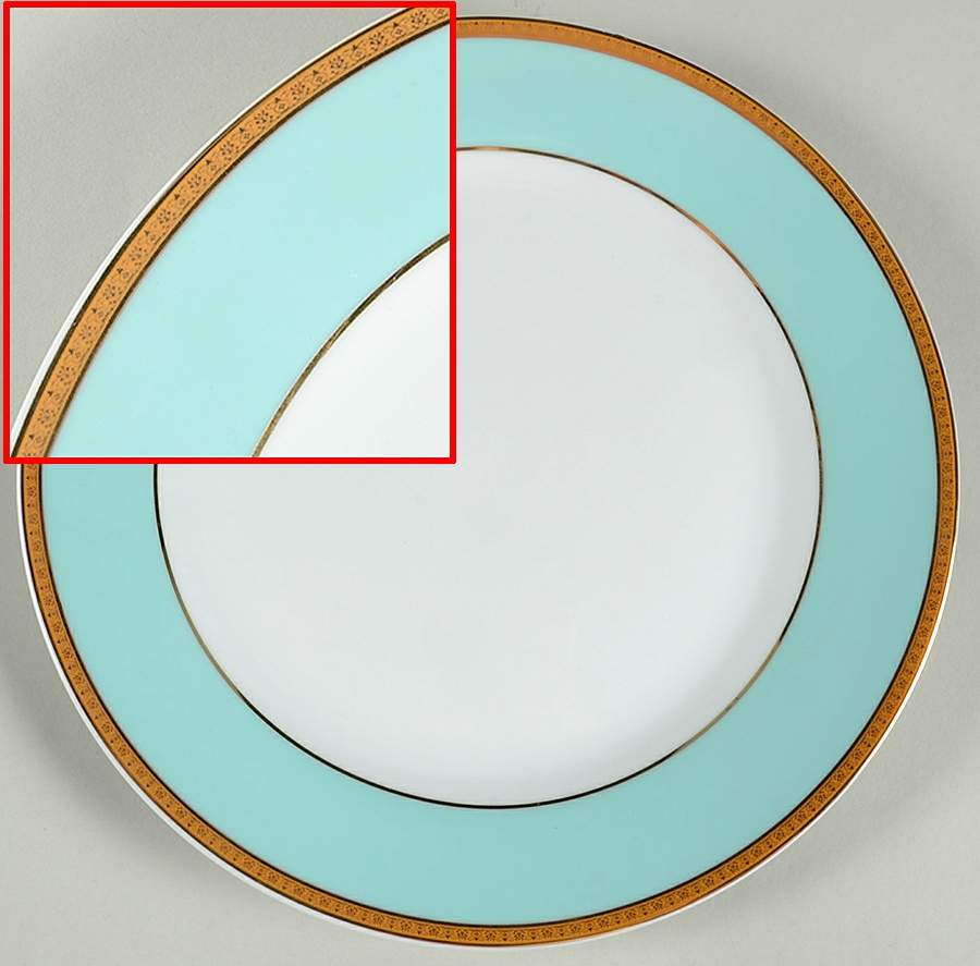 PLX3 Mint Dinner Plate by Palate & Plate-1