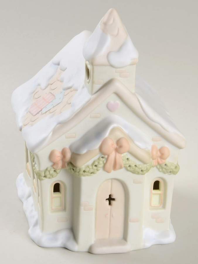 Sugar Town Chapel Nightlight Trumpet-Chapel - Trumpet Trademark, No Box by Precious Moments-1