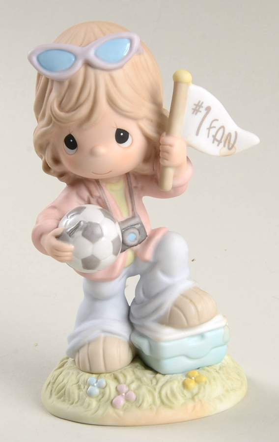 Always On The Ball Three-Petal Flower-Always On The Ball - Three Petal Flower Mark No Box by Precious Moments-1