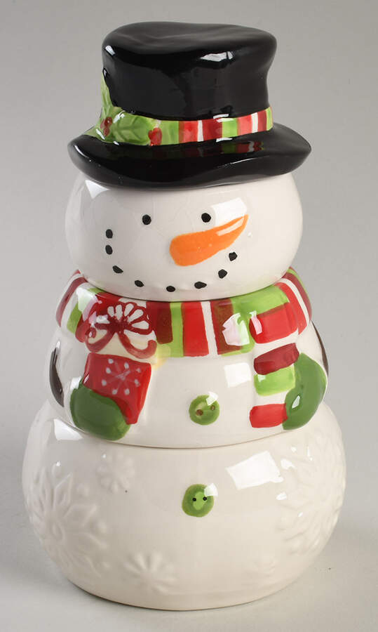 Snowman Measuring Cup Set (1 Cup,1/2 Cup,1/3 Cup,1/4 Cup) by Pier 1-1