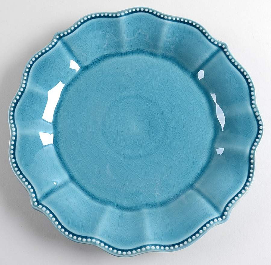 Paige Denim Blue Dinner Plate by Pioneer Woman-1