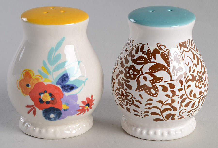 Flea Market Salt & Pepper Set by Pioneer Woman-1