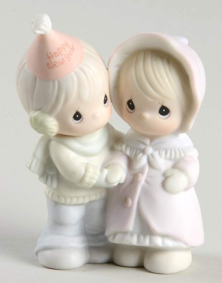Leon and Evelyn Mae Trumpet-Leon And Evelyn Mae - Trumpet Trademark, No Box by Precious Moments-1
