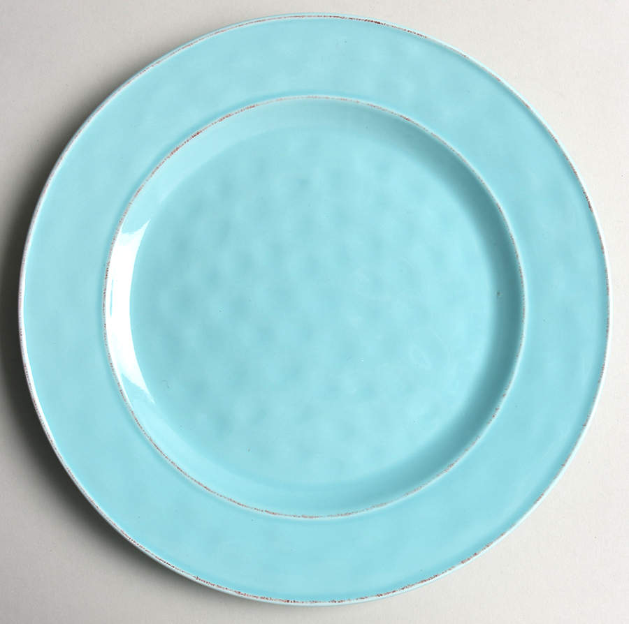 Martillo Sky Blue Dinner Plate by Pier 1-1