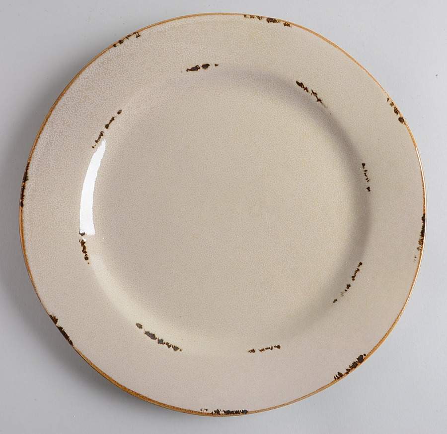 Hacienda de Vida Ivory Dinner Plate by Pier 1-1
