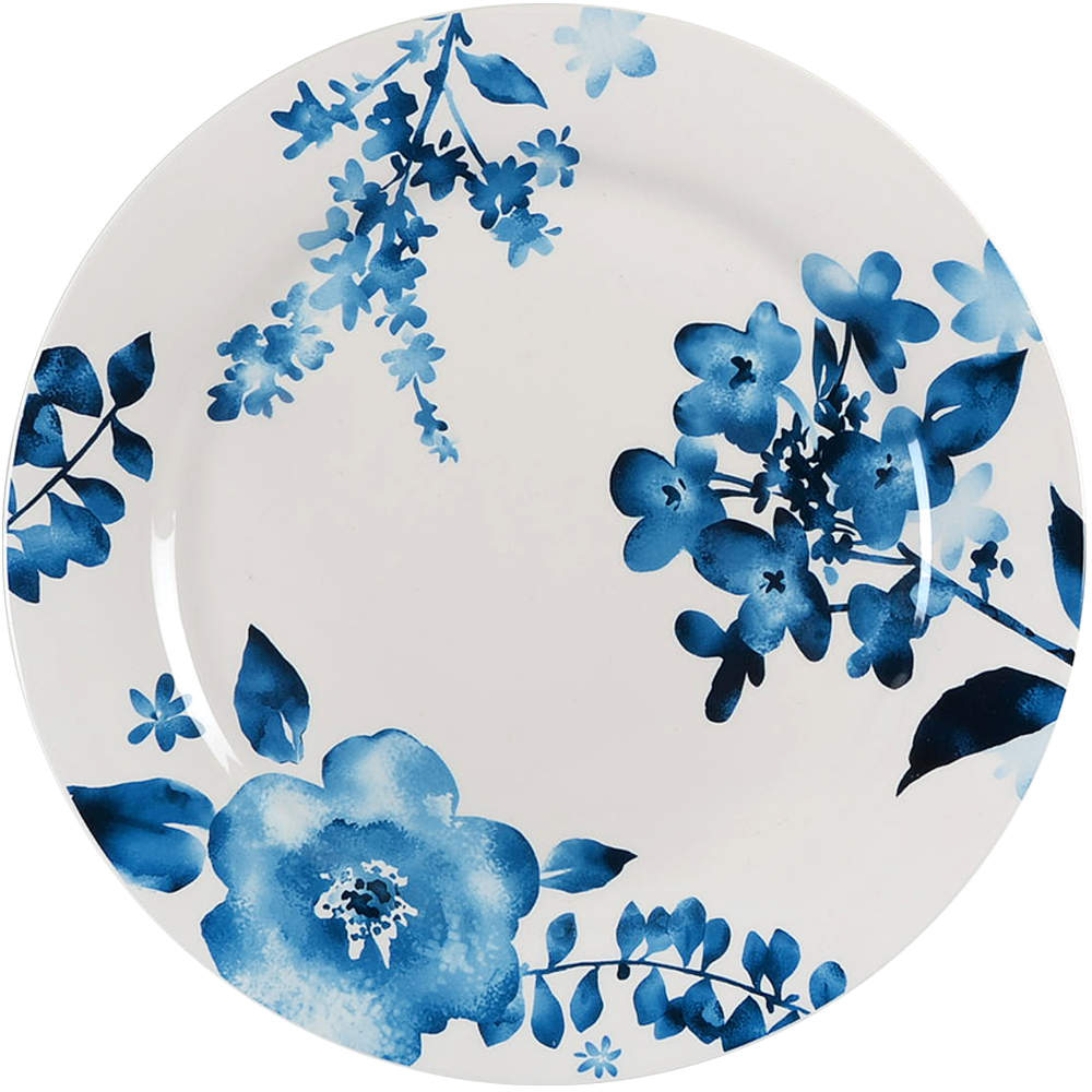 Azure Floral Dinner Plate by Pier 1-1