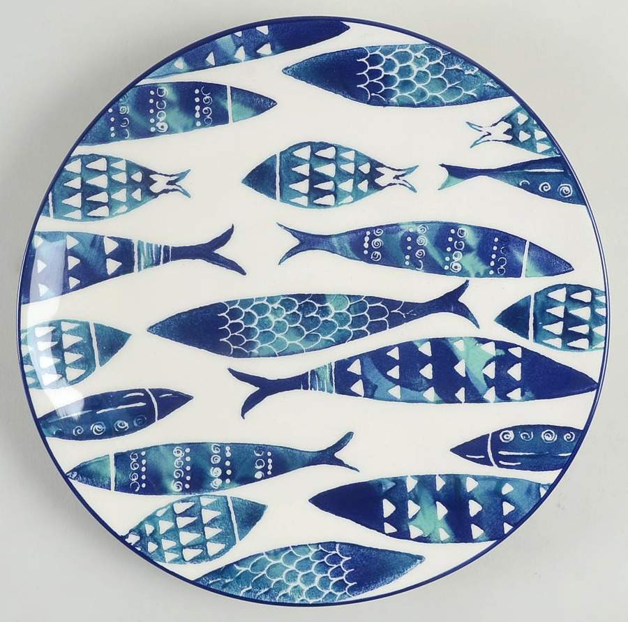Fish Dinner Plate by Papart Ceramics-1