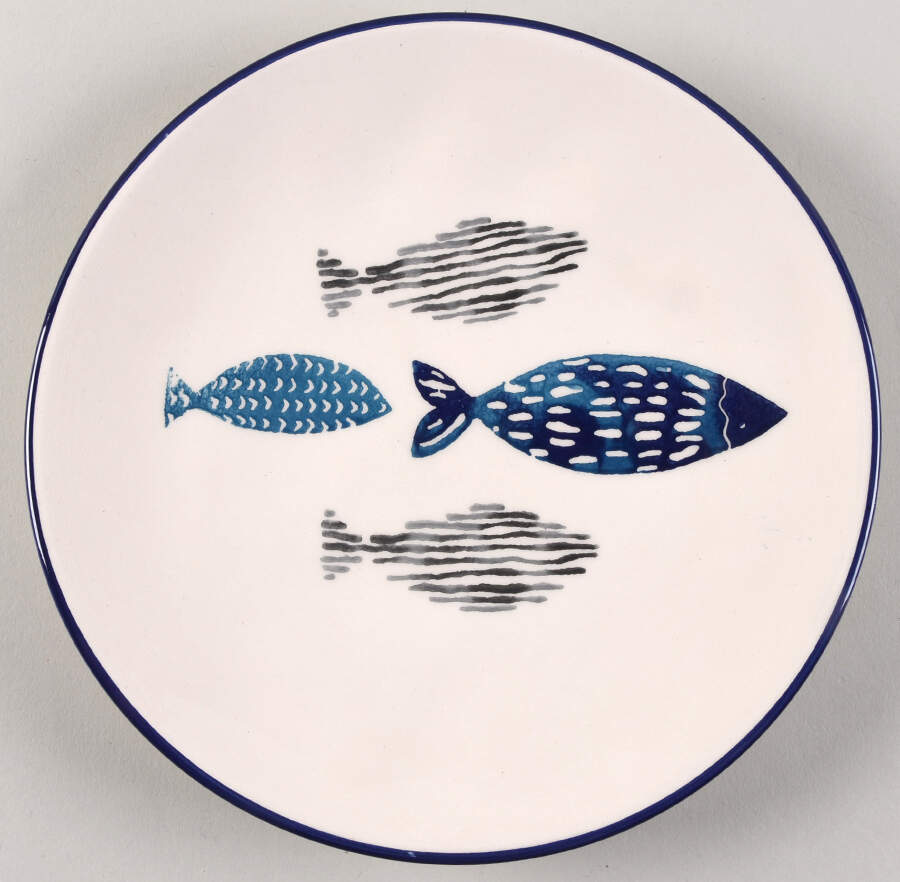 Fish Salad Plate by Papart Ceramics-1