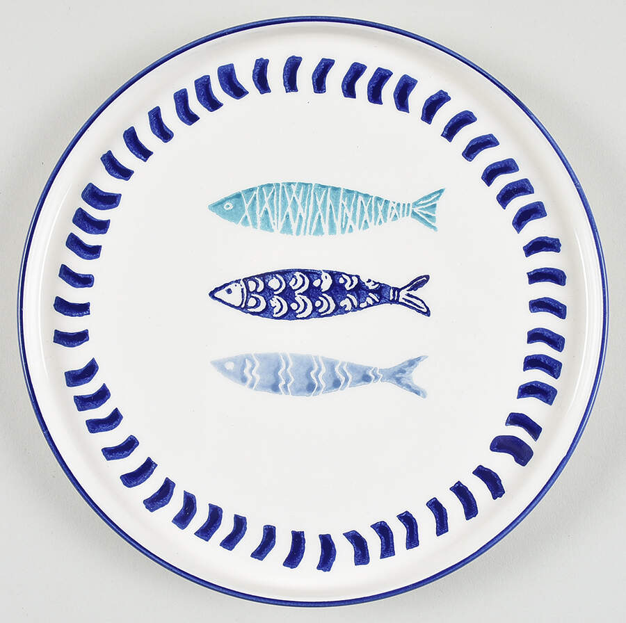 Fish Salad Plate by Papart Ceramics-1