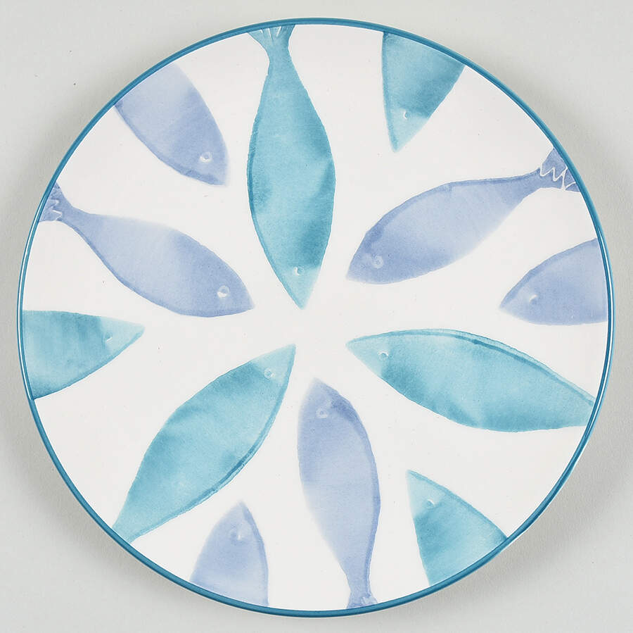 Fish Salad Plate by Papart Ceramics-1