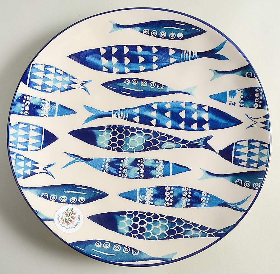 Fish Dinner Plate by Papart Ceramics-1