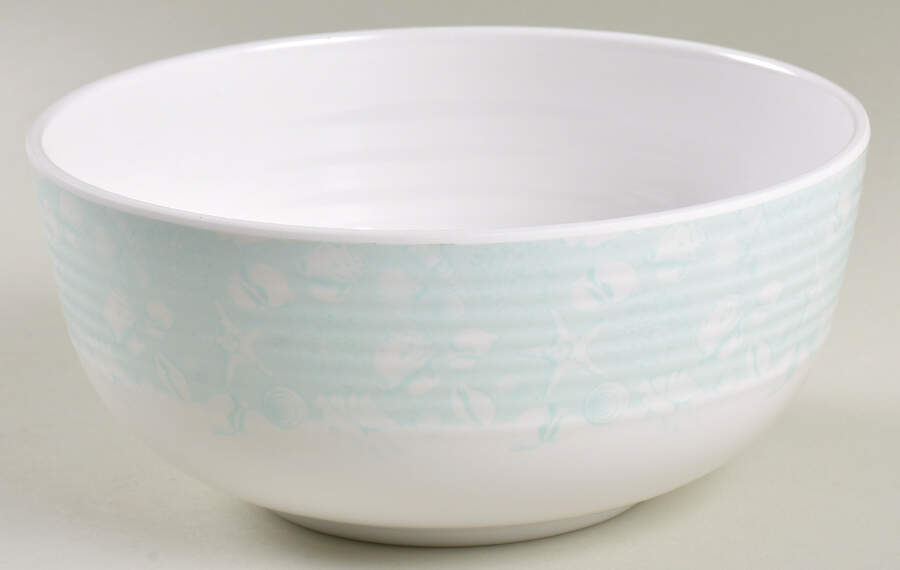 Venice (Aqua) Melamine Soup/Cereal Bowl by Pfaltzgraff-1