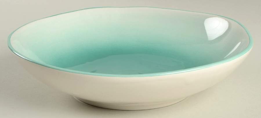 PPC1 Green 9" Individual Pasta Bowl by Papart Ceramics-1